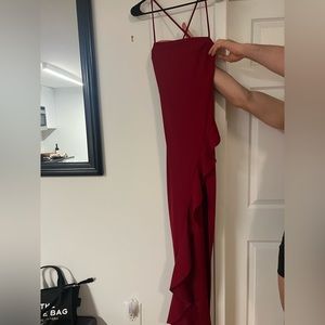 Red lulus midi dress!